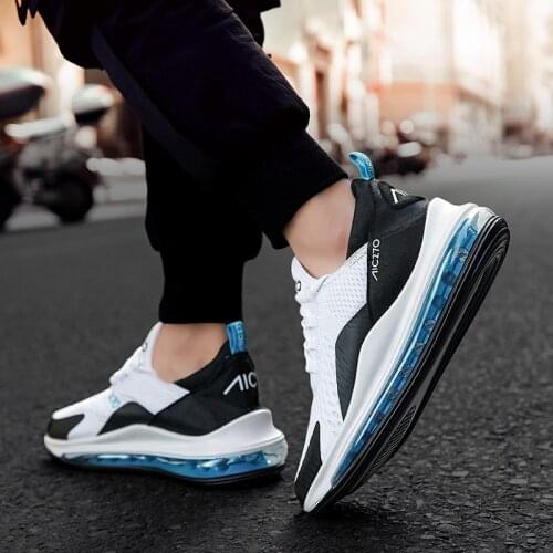 High Quality Air Cushion Running Shoes 39-48 Men Women Sneakers Breathable Light Sports Shoes Training Lovers Jogging Shoes