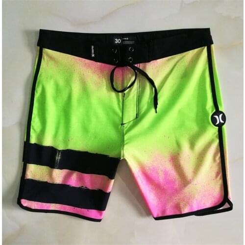 Summer Fashion Men Colorful Plus Size Swimming Trunks Quick Dry Surfing Beach Pants