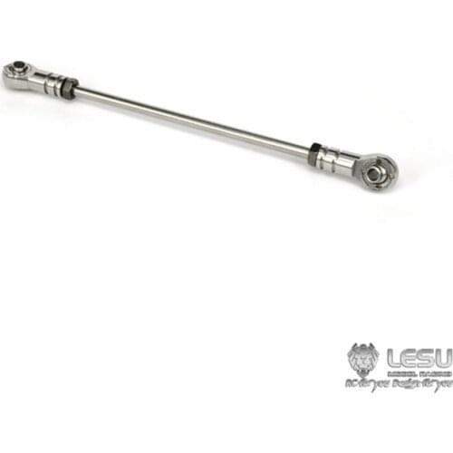 103-108MM Metal Linkage Rod for 1/14 RC LESU Q-9014 Front Axle TAMIYA Tractor Truck DIY Model