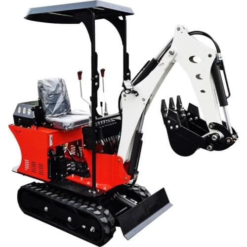 Mini Excavator micro Small Digger 0.8ton for sale garden farm machine