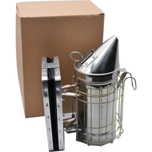 Bee Smoker Beekeeper Dedicated Smoked Bee Hive Smoker Stainless Steel Smoke Sprayer Bee Smoker Beekeeping Equipment