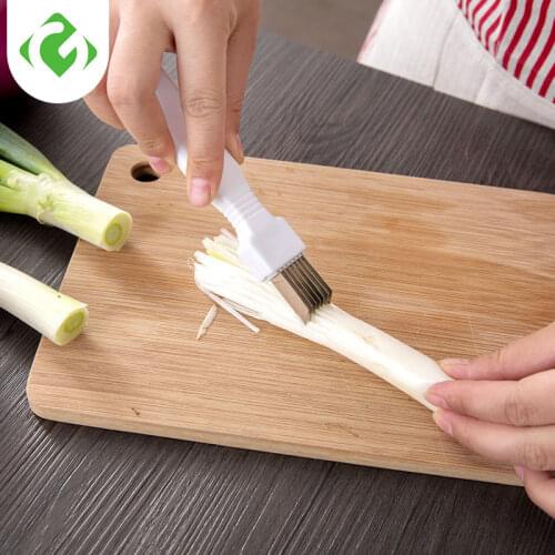 Japanese kitchen cutting onion chopped green onion knife cutting Garlic sprout shredded green onion cutter cooking knife Hot