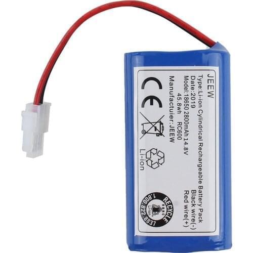 14.8 V 2800 Mah Robot Vacuum Cleaner Replacement Battery Pack For Chuwi Ilife V7 V7s Pro Robotic Sweeper