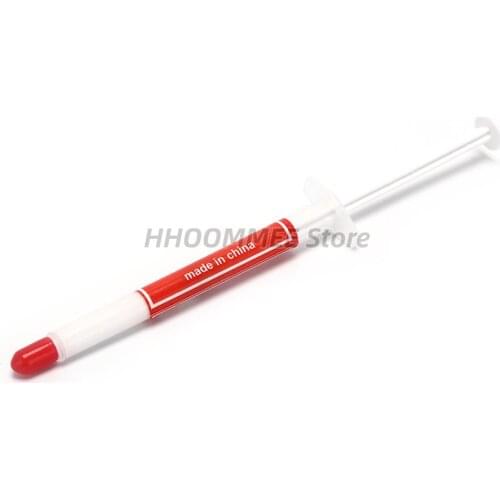 2PCS/LOT Silicone Thermal Heatsink Compound Cooling Paste Grease PC CPU Processor Tool