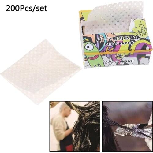 200pcs/pack Pro Salon Hair Dye Paper Recycleable Separating Stain Dyeing Color tool Highlight Tissue Hairdresser Salon Tool
