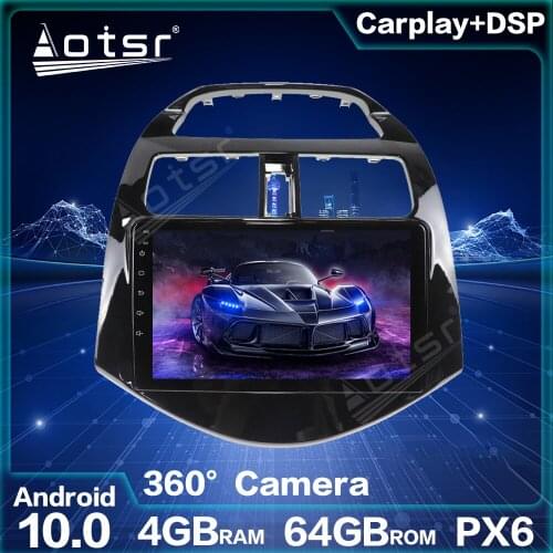 Android 10.0 4GB+64GB Car GPS Navigation Auto Stereo Head UnitFor Chevrolet Spark 2010-2014 Android Radio Car Screen Multimedia