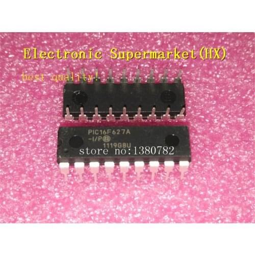 Free shipping 20pcs/lots PIC16F627A-I/P PIC16F627A DIP-18 IC In stock