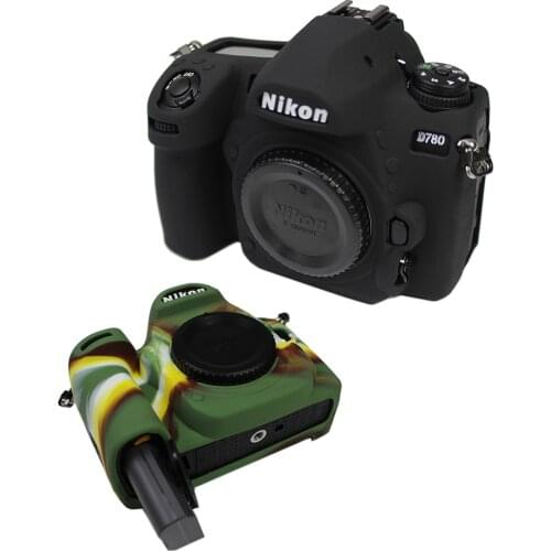 Soft Silicone Rubber case Camera bag Protective Body Skin cover For Nikon D780 D750 DSLR protector shell