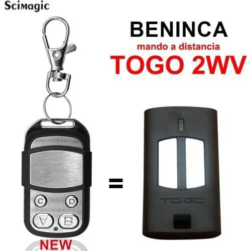 Command Garage BENINCA TO.GO-WV BENINCA TOGO 2WV Remote Control 433,92Mhz Rolling Code