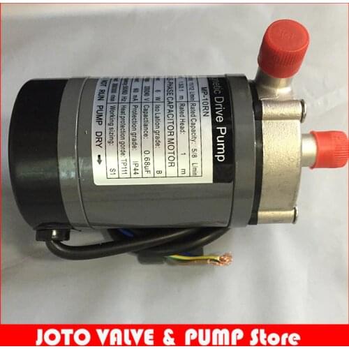 Hot Sell beer Stainless Steel Head Magnetic Drive Pump MP-10RN