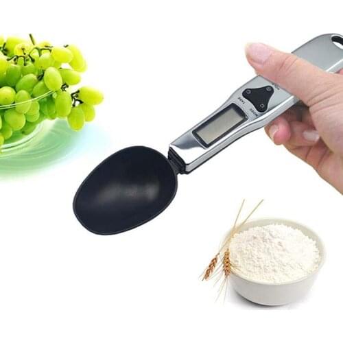 Hotsale Kitchen Volumn Food Scale Electronic Spoon scoop Weight Scale Measuring Gram LCD Digital Lab Scales 300g/0.1g 500g/0.1g