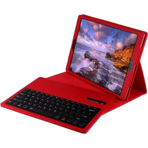 Magnetic with Bluetooth Keyboard PU Leather Tablet Shell for IPad Pro 12.9" Case 2015 2017 Removable Cover Keyboard Coque+Pen