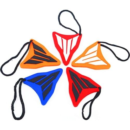 Motorcycle Rubber Key Covers Multi Color Round Soft Silicone Keys Locks Keyring Case For Yamaha FZ07 MT-07 MT125 FJ09 MT09