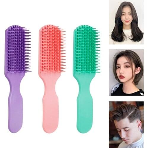 Newly Hair Brush Comb Smoothing Detangling Brush Relieve Scalp Fatigue Massage Comb For Women Men