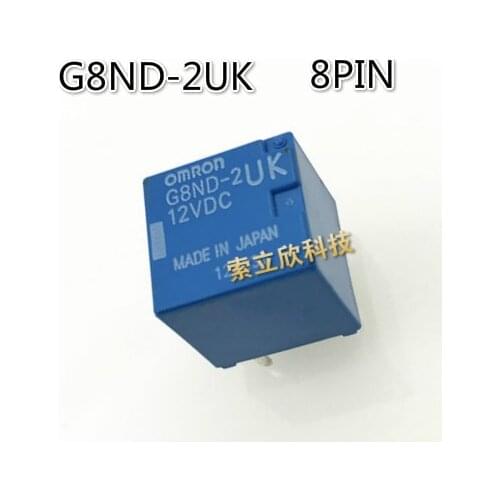 2pcs New G8nd-2uk Bmw Handbrake Relay 8pin 12vdc27urs