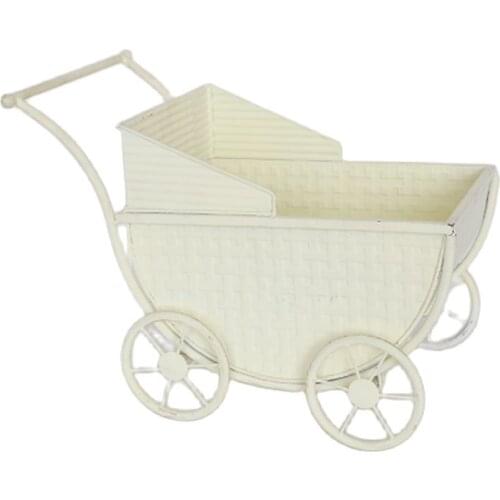 Newborn Vintage Car Photography Props baby Metal Cart Boys and girls iron bed Photo Prop infant Wheel Cart Gift