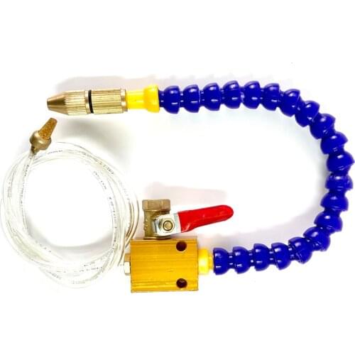 Cooling Sprayer Mist Coolant Lubrication Spray System for 8mm Air Pipe CNC Lathe Milling Drill Engraving Machine Tool