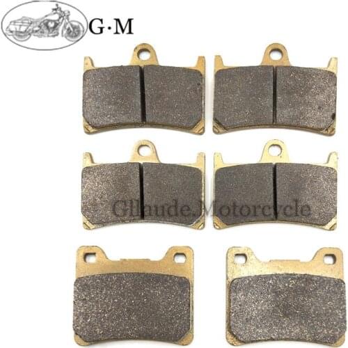 Motorcycle Front / Rear Brake Pads For YAMAHA YZF600R 1997-2007 YZF1000R Thunderace 1996-2002 XJR1300 1999-2001