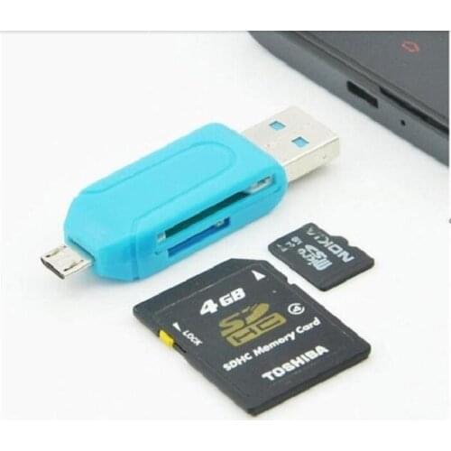 Multi Usb Hub USB 2.0 Universal Card Reader Mobile Phone For Micro OTG TF Flash PC Computer Accessories FOR macbook pro HUAWEI