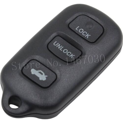 KEYYOU Replacement 4 Button Key Shell Case For Toyota Avalon