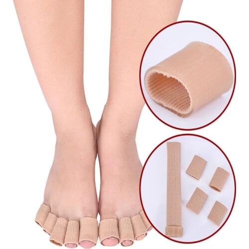 1PCS Foot Care Tool Fiber silicone Elastoplast Toe Finger Protection Foot Health Care Product Toe Protector Massage Relaxation