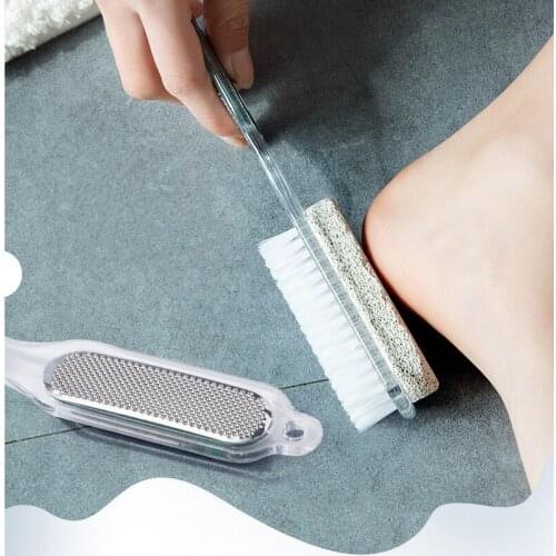 4 in 1 Foot Rasp File Hard Dead Skin Callus Remover Pedicure File Grinding Feet Skin Care Nail Art Tools
