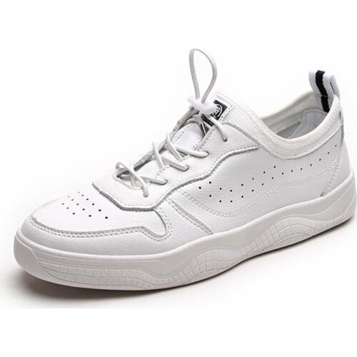 Brand Men Casual Shoes High Quality Leather Mens shoes Fashion Outdoor Men Loafers Soft Comfortable Sneakers