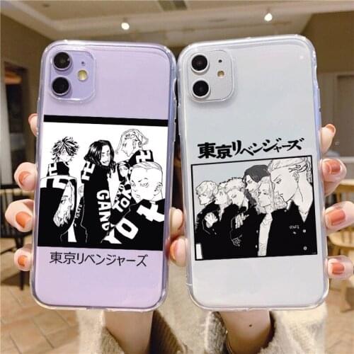 Tokyo Avengers Anime Case For Huawei P Smart 2019 2021 P20 P30 Pro P40 Lite E Y6 Y7 Y7P Y8P Y9 Prime Honor 20 10 9X 9C 8A Cover