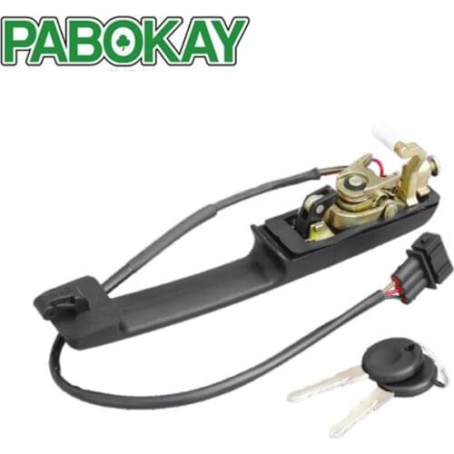 FOR VW PASSAT B3 88-93 OUTER LEFT FRONT DOOR HANDLE CENTRAL LOCK W/ KEYS 357837205A 357837207A 357837205AS