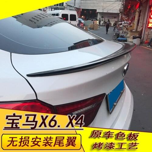 Fast2021 Fit For 14-18 BMW X4 Rear Wing 15-18 BMW X6 Modified Rear Wing X6 F16 Rear Wing