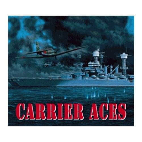 Carrier Aces NTSC Version 16 Bit 46 Pin Big Gray Game Card For USA Game Players