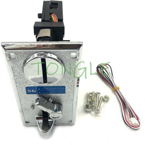 5pcs Intelligent Coin Acceptor Reader CPU Coin Selector For Arcade Game Machine Or Vending Machine