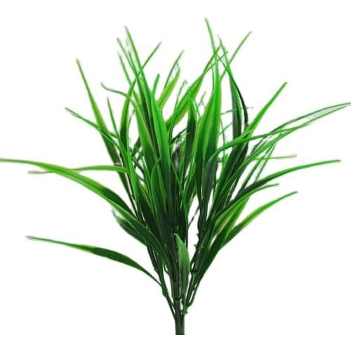 Artificial Plant Simulation Plant Plastic Fake Green Plants Table Top Ornaments Home Decor Craft Tree Branch Faux Foliage Leaf