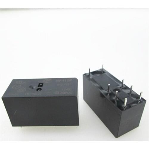 NEW 12V relay HF115F 012-1ZS3 JQX-115F 012-1ZS3 HF115F-012-1ZS3-12VDC JQX-115F-012-1ZS3 12VDC DC12V 12V 16A 250VAC DIP8