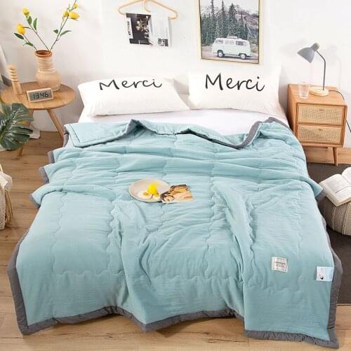 Qmang Decor Summer Blankets For The Bed