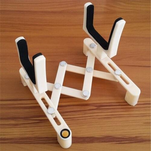 Adjustable Plastic Red White Extended Violin Stand Holder For Any Size Violins Parts Equipment