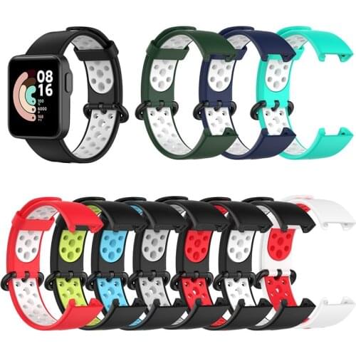 Replacement Sport Strap For XiaoMi Mi Watch Lite Strap Silicone Breathable Watchbands For Mi Watch Lite Watch Strap Bracelet