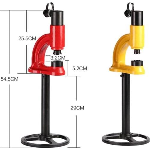 SYD-35 Split type hand hydraulic hole saw punch tool with CP-180 hand pump