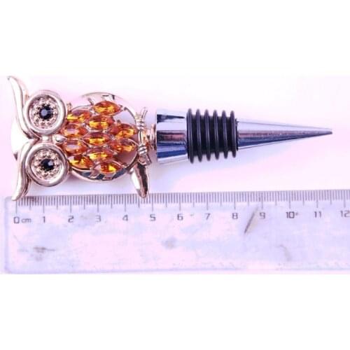 Cute Owl Wine Bottle Stopper Vacuum Sealed Reusable Plug Wedding Wedding Party Decorations
