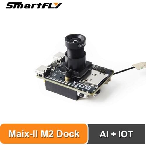 Sipeed Maix-II M2 Dock Allwinner v831 SOC deep Learning AI + IOT Linux 1080p Visual Demo Board