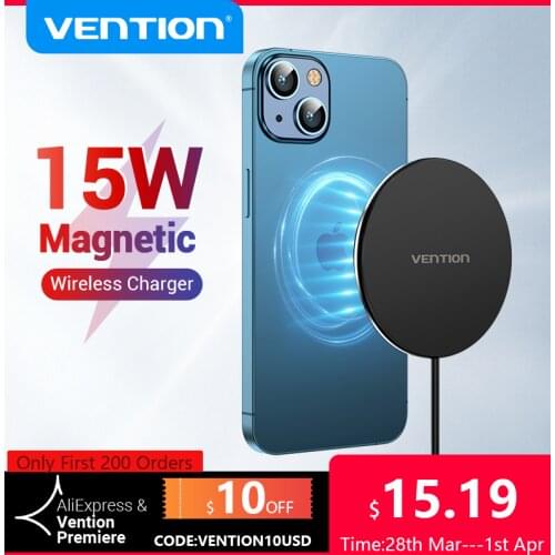 Магнитные беспроводные зарядки для мобильных телефонов VEnTIOn China At AliExpress