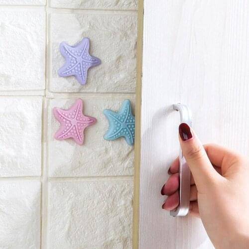 1PC Home Door Crash Pads Rubber Anti-collision Mute Door Knob Mats Lock Protective Pad Protection Wall Sticker Home Decor