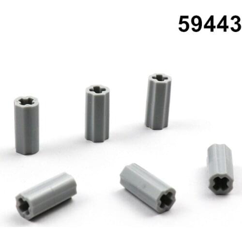 20/40pcs Technical Building Blocks Axle Connector Smooth Model 59443 MOC Trucks Parts Technical Connectors Kids DIY Blocks Toys