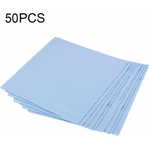 50 PCS PULUZ Soft Cleaning Cloth for GoPro LCD Screen, Tablet PC / Mobile Phone Screen, TV Screen, Glasses, Mirror, Camera Lens