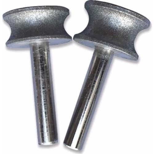 Free shipping Super Quality Diamond Grinding Head PE edge, thickness 5, 6, 8, 10, 12mm, for glass, jade, agate