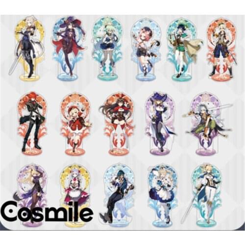 Cosmile Paimon Genshin Impact Xiao Acrylic stand display furniture Figure Toy Doll cute Collection Limited cosplay cos Gift C