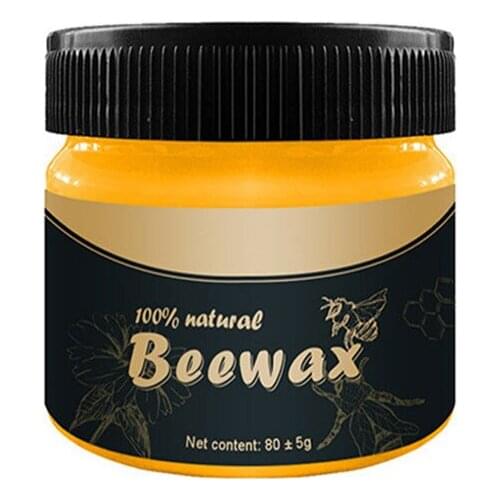 Wood Seasoning Beewax Multipurpose Furniture Care Polish Cleaner for Floor Tables Cabinets Easy to Use UD88