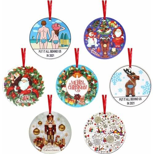 2021 Wooden Christmas Memories Tree Pendant Unique Cute Decoration Suitable As Christmas Tree Pendants Or Gifts Friendly