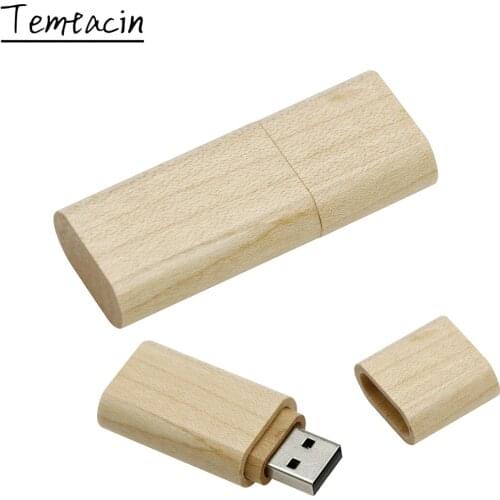 Mini Wooden Usb Pen Drive 4GB 8GB 16GB 32GB 64GB 128GB 256GB Usb Flash Drive Memory Stick Cle USB Memoria Disk External Storage