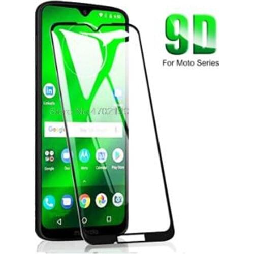 For Moto G7 Play Plus Power Z4 One Vision P30 Note Tempered Glass Full Cover Screen Protector Glass Tempered Protective Film